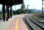 Neuer Bahnsteig in Kostrzyn/Ostbahn