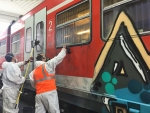 Neue Graffitientfernungsanlage für Kölner S-Bahnen