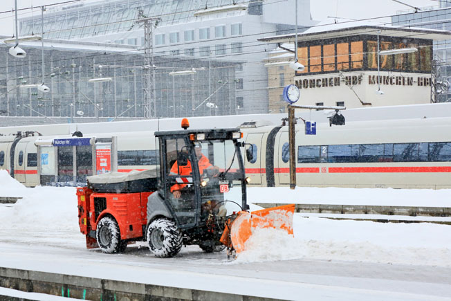Wintervorbereitungen bei der Deutschen Bahn
