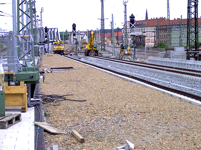 Baustelle Dresden-Neustadt