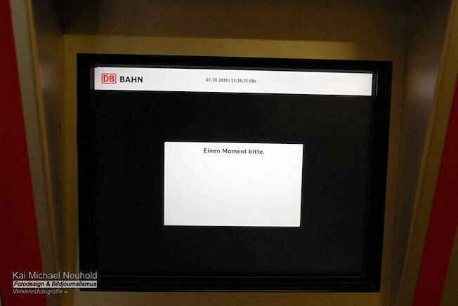Neue Software an Fahrkartenautomaten