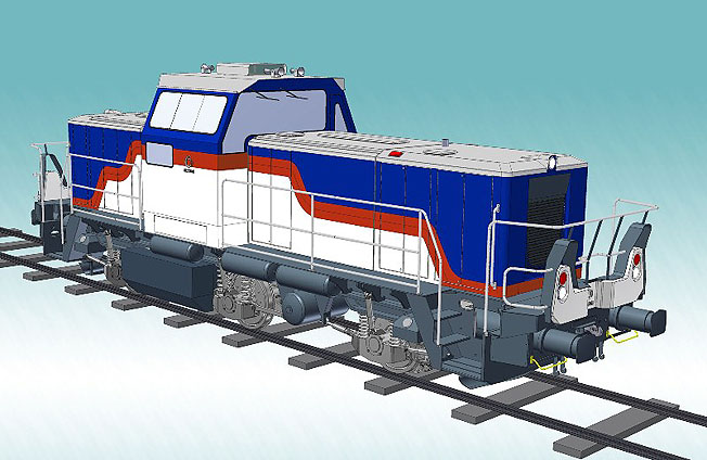 Neue Plattform für Rangierlokomotiven