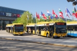 Hybridbusse für Dresden und Leipzig