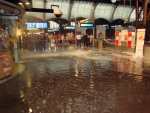 Wassereinbruch im Hamburger Hauptbahnhof