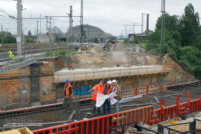 Umbau des Knoten Dresden-Neustadt