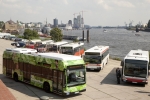 Mit dem Citaro FuelCELL-Hybrid flüsterleise durch Hamburgs Innenstadt