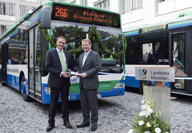 Hybridbus für den Landkreis München