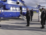 Papst fliegt mit der Bundespolizei