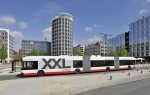Hamburger Hochbahn testet neue Hybrid-XXL-Busse