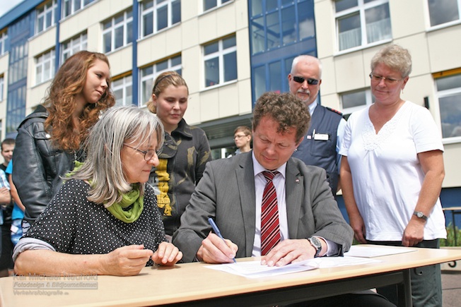 Dessauer Sekundarschule und DB Regio Südost kooperieren