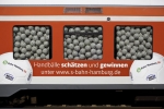 S-Bahn Hamburg bringt mit Handbällen gefüllten Wagen auf die Reise
