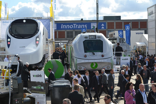 InnoTrans 2012: Schiene vergrößert Umweltvorsprung