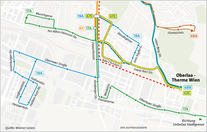 U1-Verlängerung in Wien