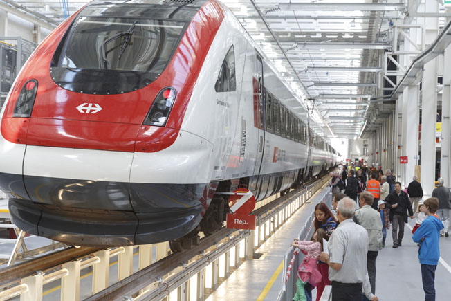 SBB Serviceanlage für 400-Meter-Züge eröffnet