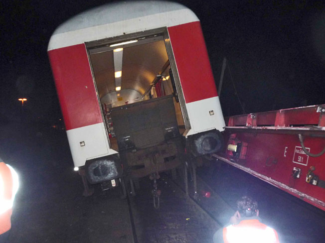 Rangierunfall sorgt für erhebliche Verzögerung bei Autoverladung