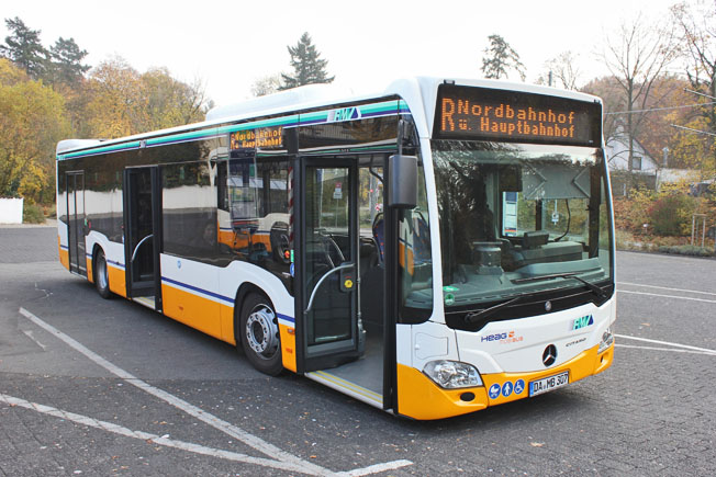 HEAG mobiBus: Sechs neue Linienbusse in Betrieb