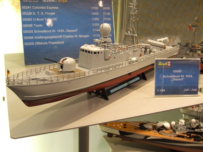 Revell - Schnellboot KI. 143A "Gepard"