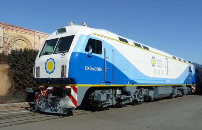MTU-Motoren für Chinesische Güterzuglokomotiven in Argentinien
