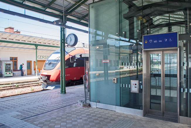 Bahnhof Wien Gersthof modernisiert