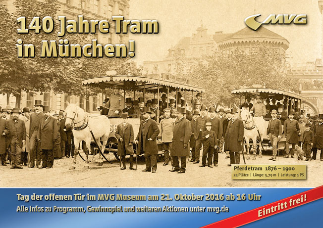 140 Jahre Tram in München