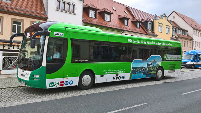 Meißen-Moritzburg-Bus erfolgreich gestartet