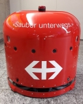 Reinigungsroboter ist künftig im Bahnhof St. Gallen