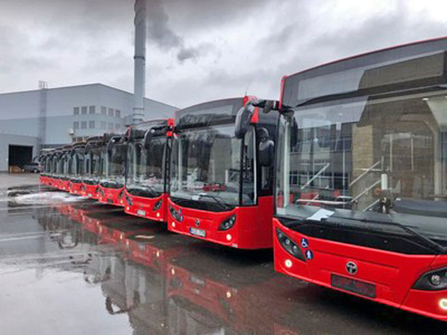 Temsa lieferte 25 umweltfreundliche Busse nach Kaunas