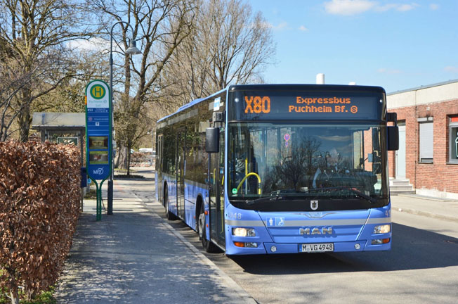 Neuer ExpressBus X80 verbindet Moosach, Lochhausen und Puchheim