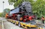„Brockenlok“ reist zur Untersuchung ins Dampflokwerk nach Meiningen