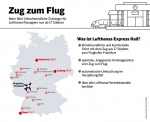 DB und Lufthansa bauen Kooperation deutlich aus