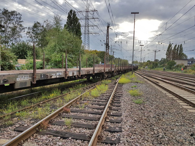 Güterzug in Bottrop entgleist