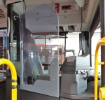 Im Bus: Schutz für Fahrgäste und Fahrer