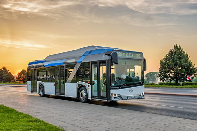 Oppeln investiert in elektrische Solaris-Busse