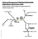 Bahnknoten Köln soll digital werden