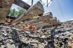 Unwetterschäden an der Bahninfrastruktur