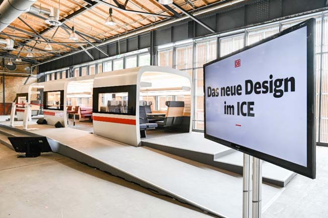 Neues Design im ICE