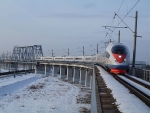 Mit 281 km/h zwischen Moskau und Sankt Petersburg