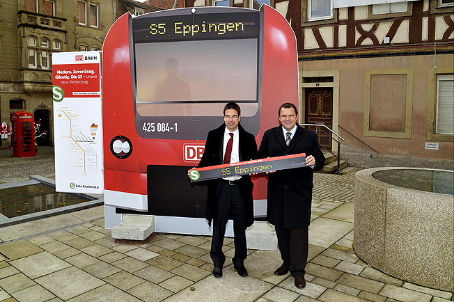 Eppingen geht ans S-Bahn-Netz