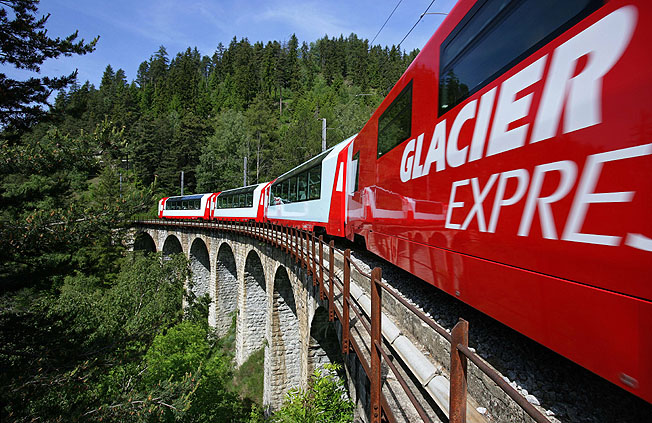 Traumreise mit dem Glacier Express
