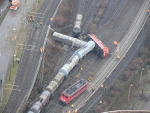 Bahnbetriebsunfall endet glimpflich