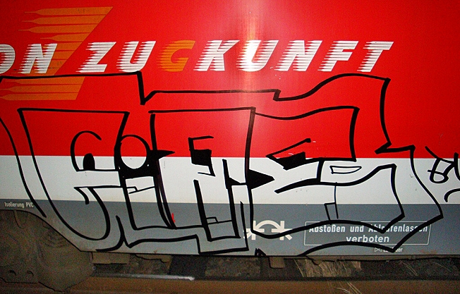 Bundespolizei nimmt Graffitisprüher in Trier fest