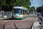 Bauarbeiten auf der Leipziger Straße