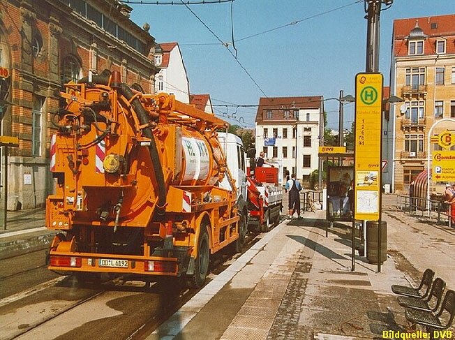 Flutbilder aus Dresden 2002