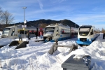 Wintertag im Bahnhof Schliersee